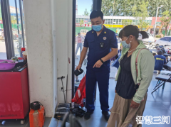 燕郊镇集中开展电动车安全隐患消防检查
